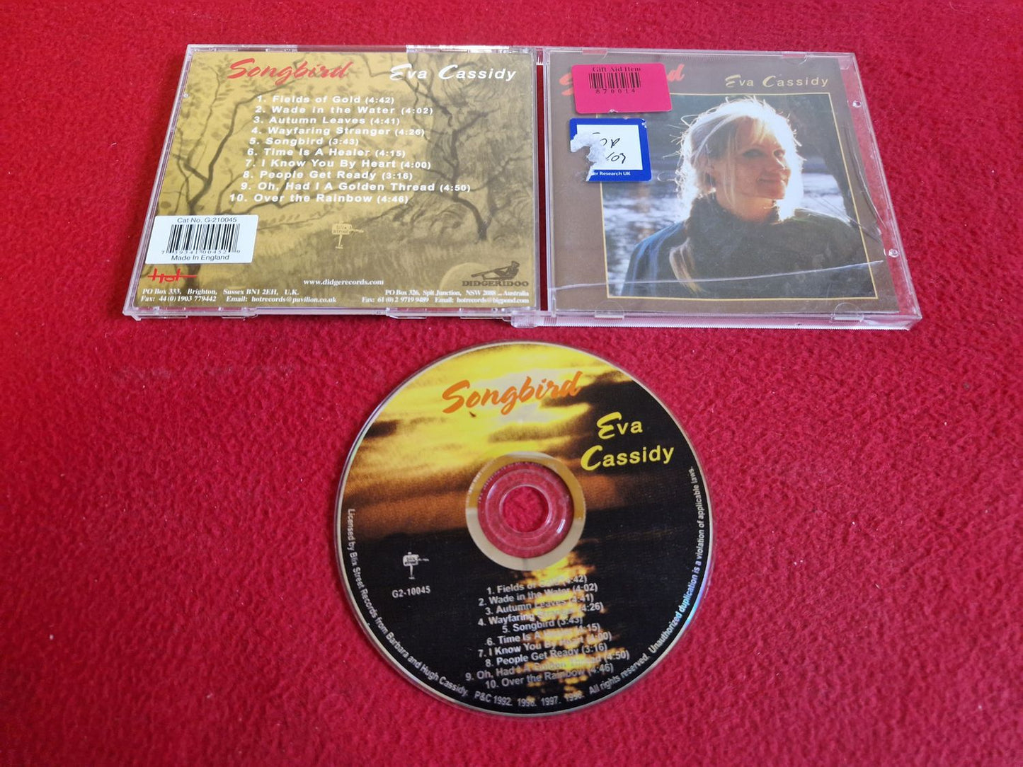 EVA CASSIDY SONGBIRD CD