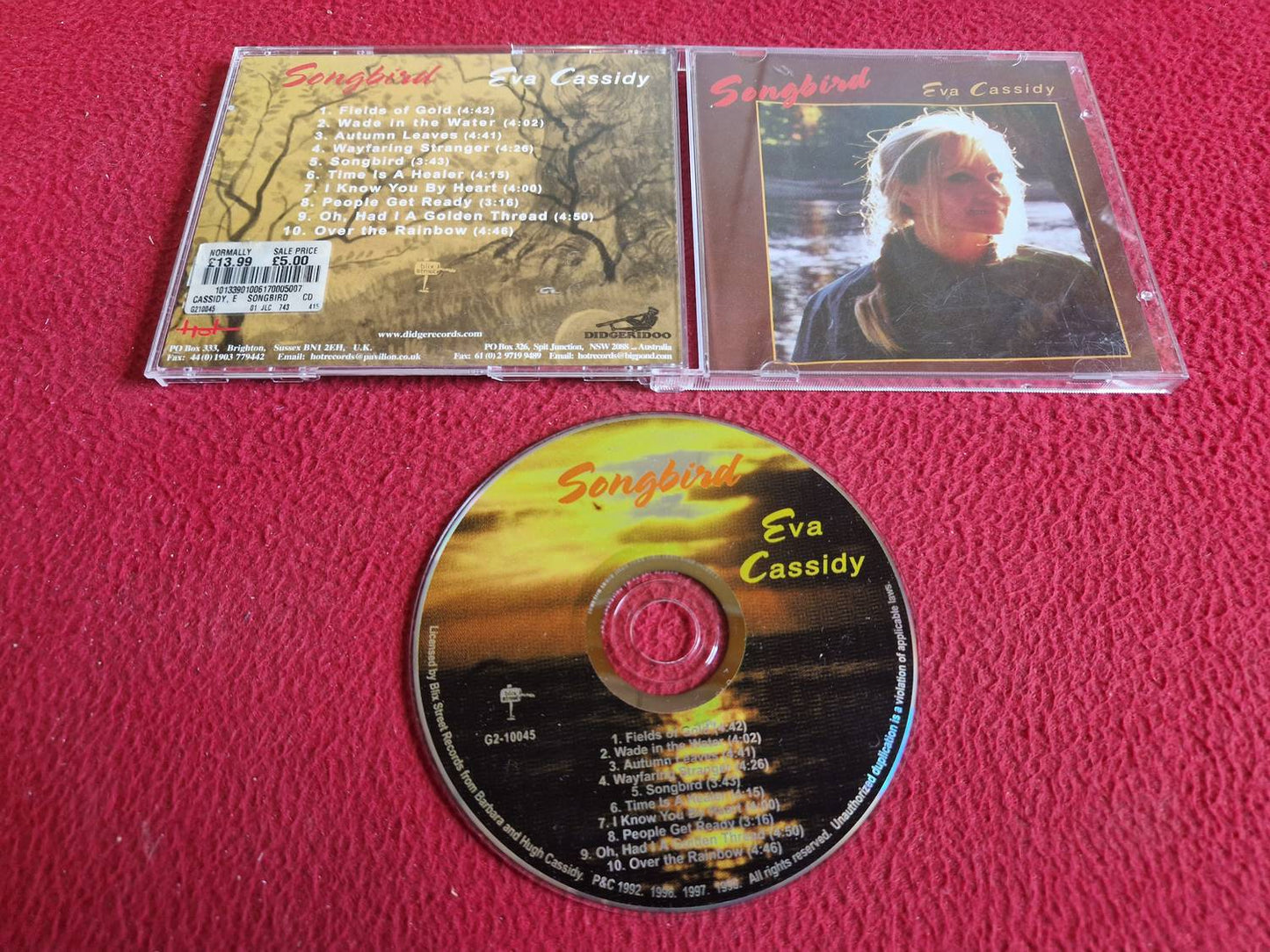EVA CASSIDY SONGBIRD CD