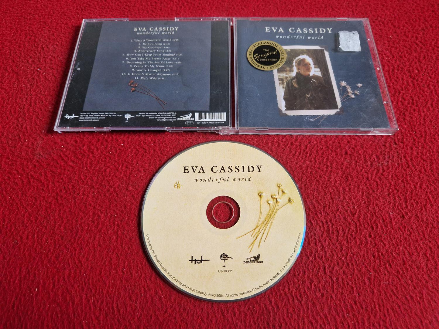 EVA CASSIDY WONDERFUL WORLD CD