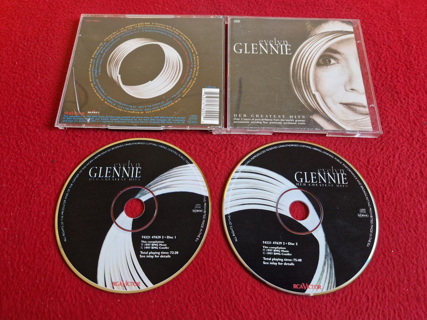 EVELYN GLENNIE HER GREATEST HITS CD