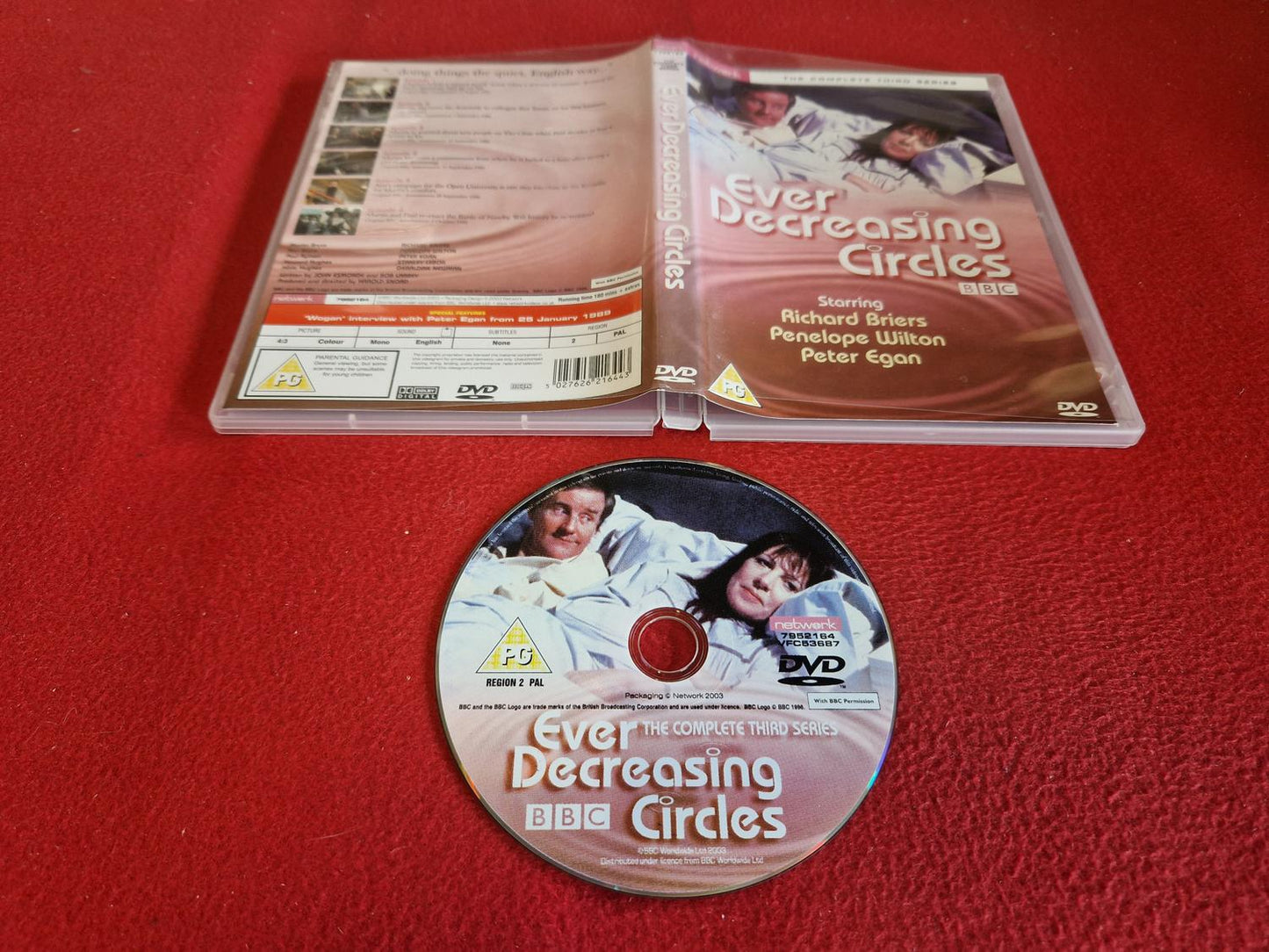EVER DECREASING CIRCLES till DVD