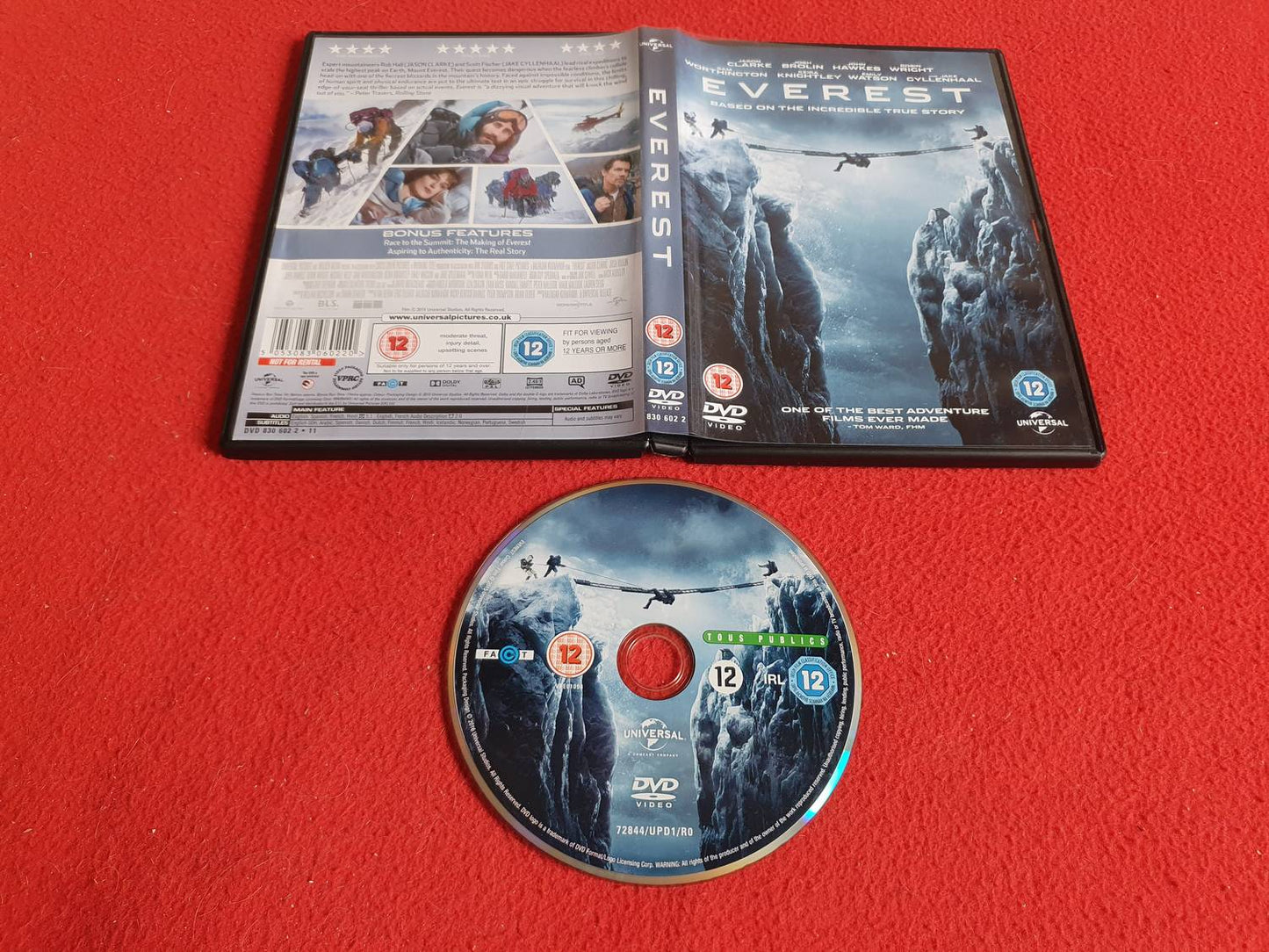 EVEREST till DVD