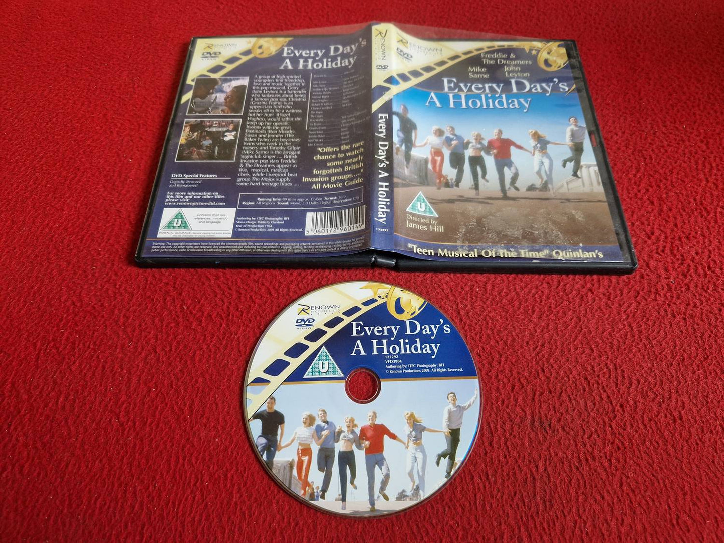 EVERY DAY'S A HOLIDAY DVD