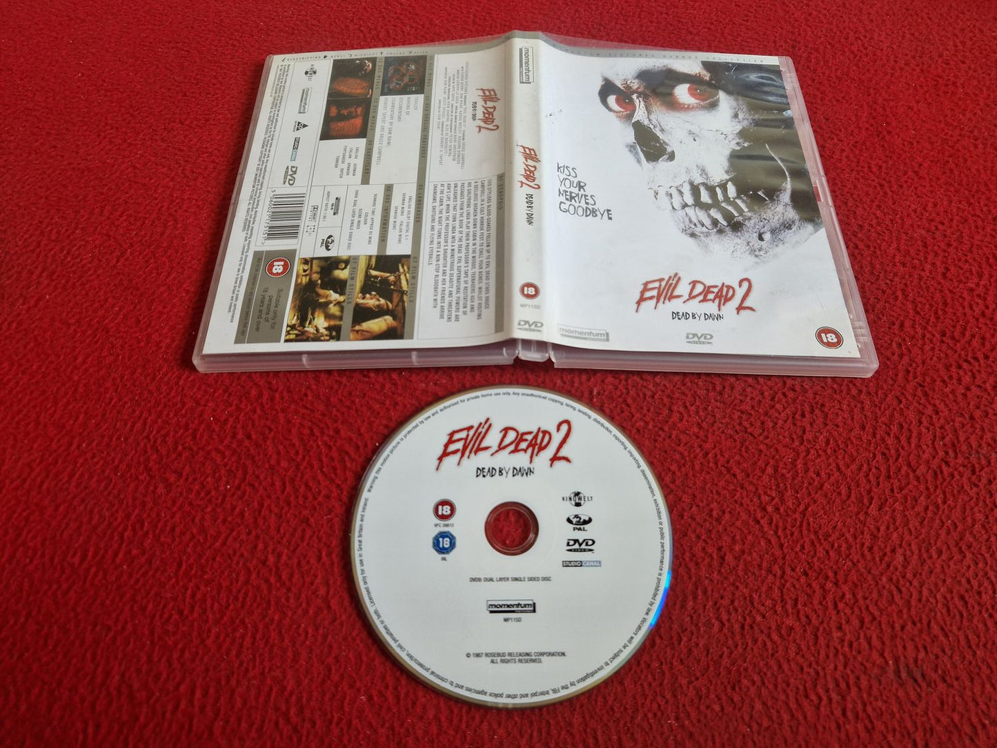EVIL DEAD 2 DVD
