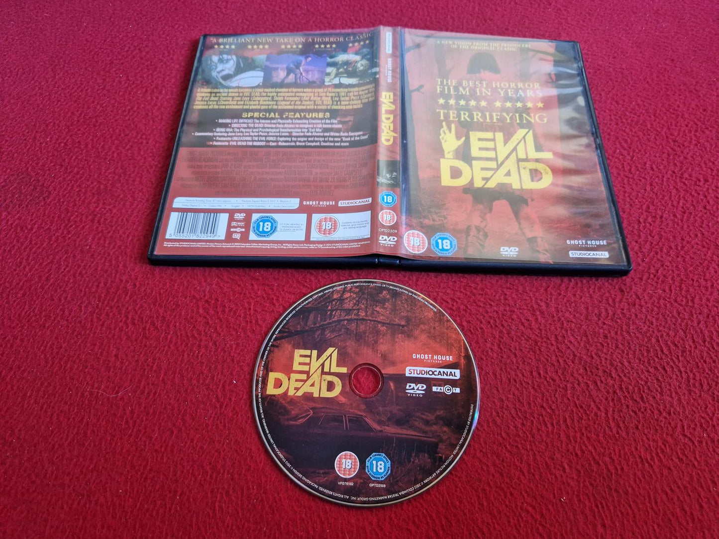 EVIL DEAD DVD