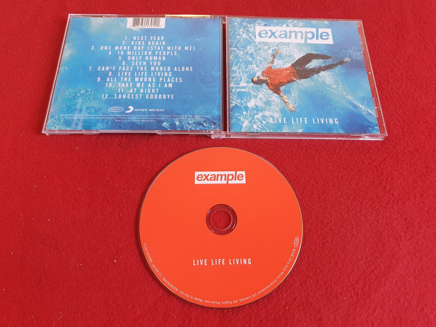 EXAMPLE LIVE LIFE LIVING till CD