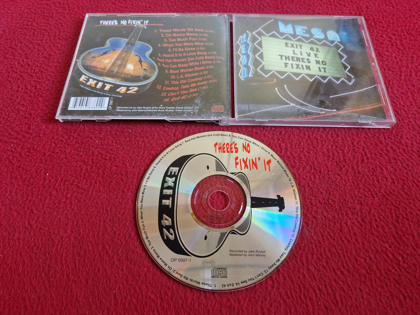EXIT 42 LIVE THERES NO FIXIN IT CD