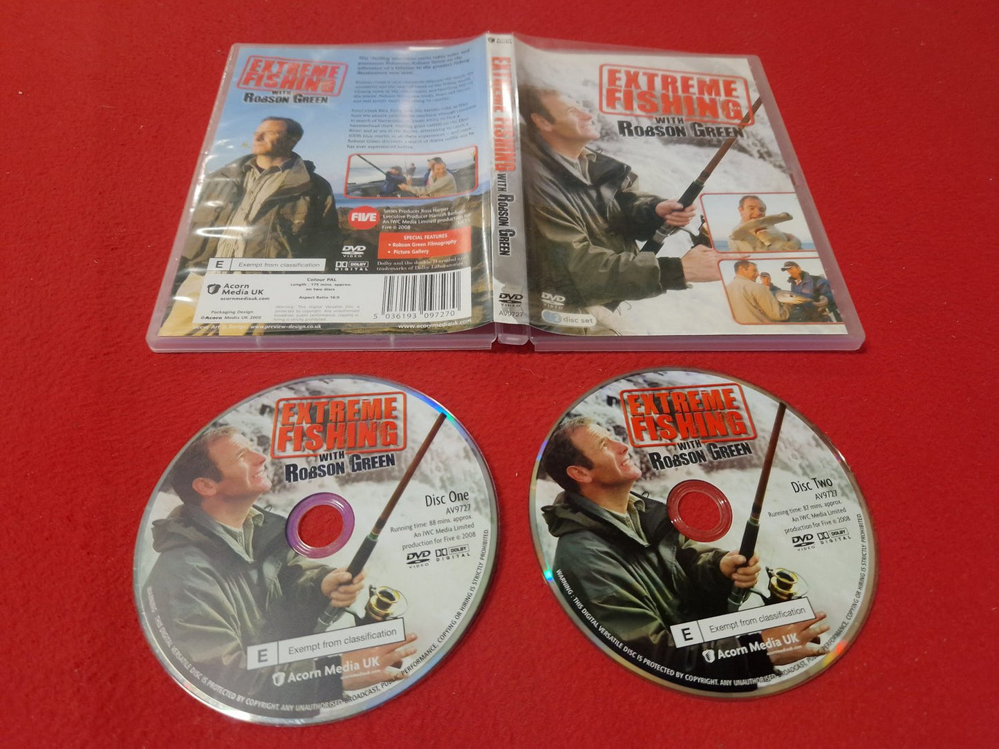 EXTREME FISHING WITH ROBSON GREEN till DVD