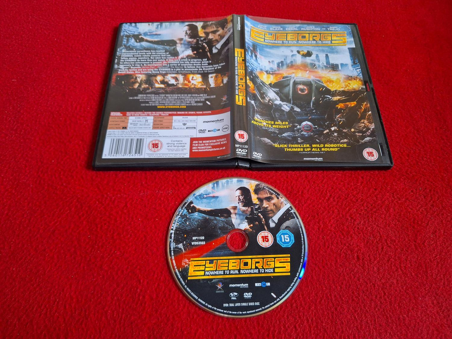 EYEBORGS DVD