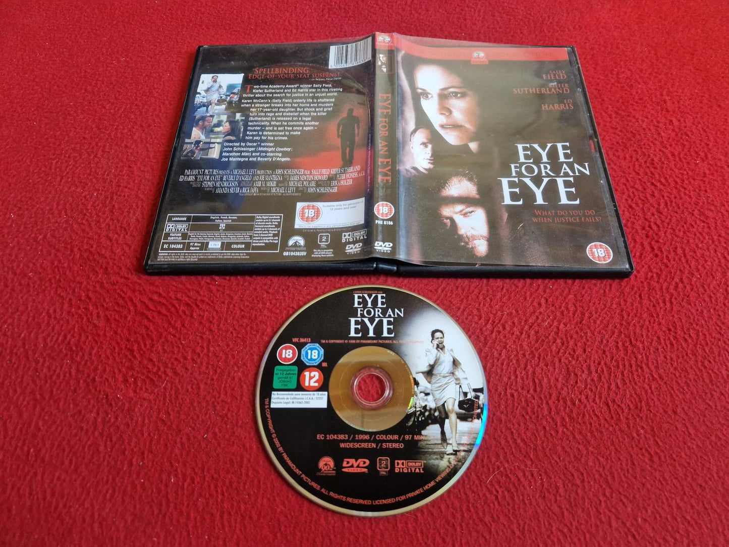 EYE FOR AN EYE DVD