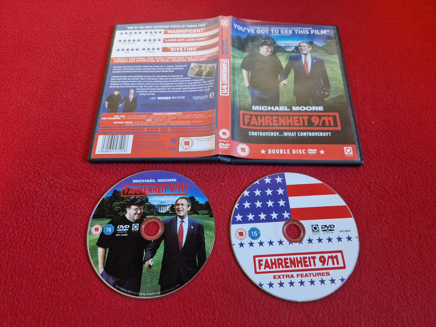 FAHREINHEIT 9/11 DVD