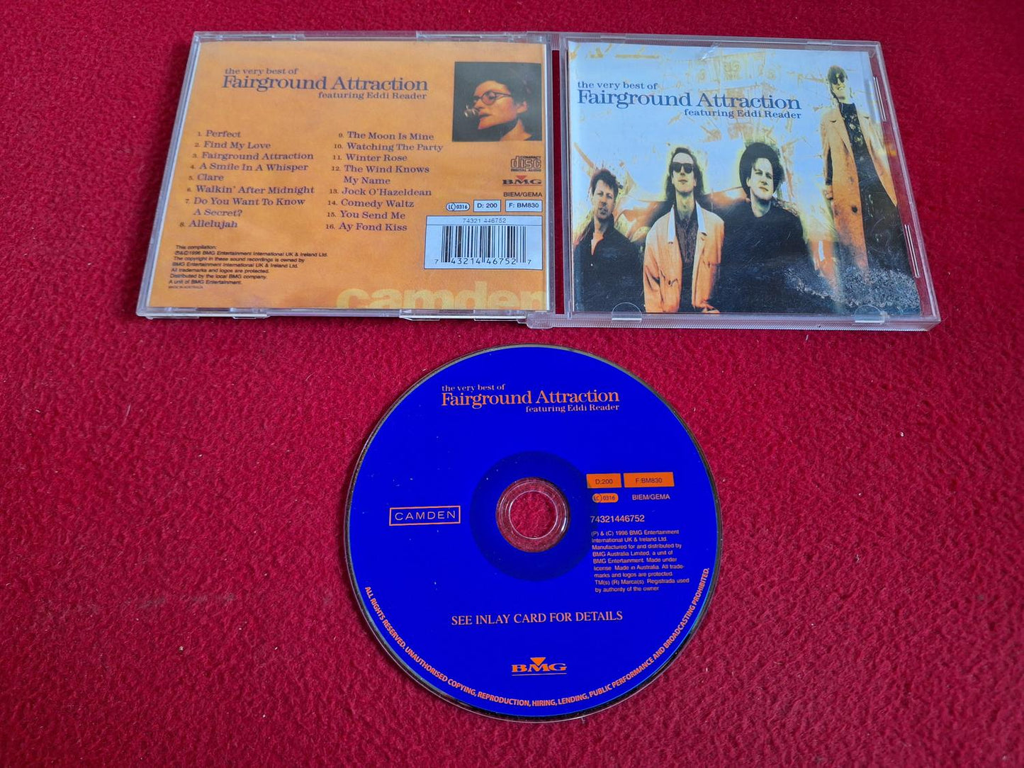 FAIRGROUND ATTRACTION FEAT EDDI READER THE VERY BEST OF CD