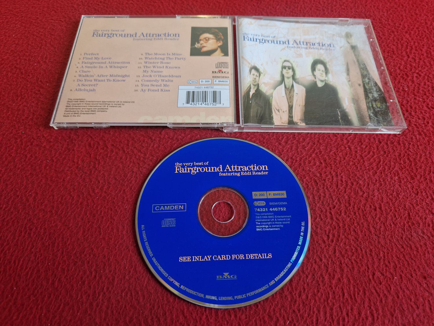 FAIRGROUND ATTRACTION FEAT. EDDI READER THE VERY BEST OF CD