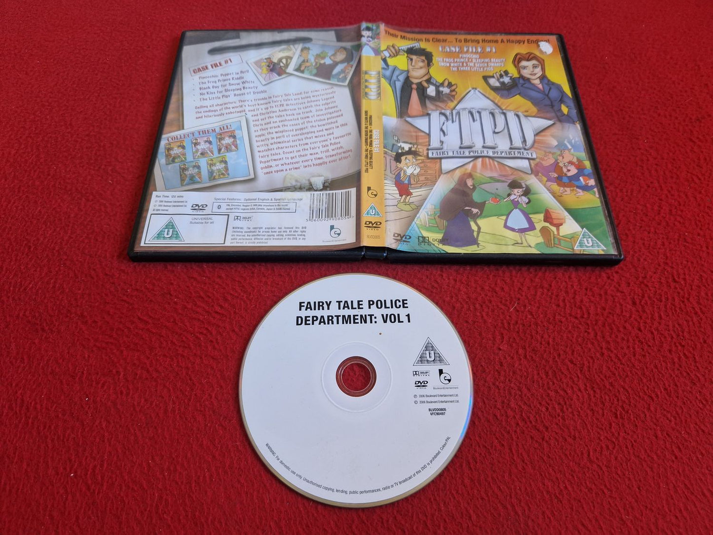 FAIRY TALE POLICE DEPARTMENT CASE FILE #1 DVD