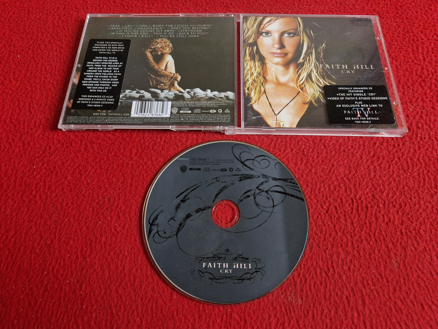 FAITH HILL CRY CD