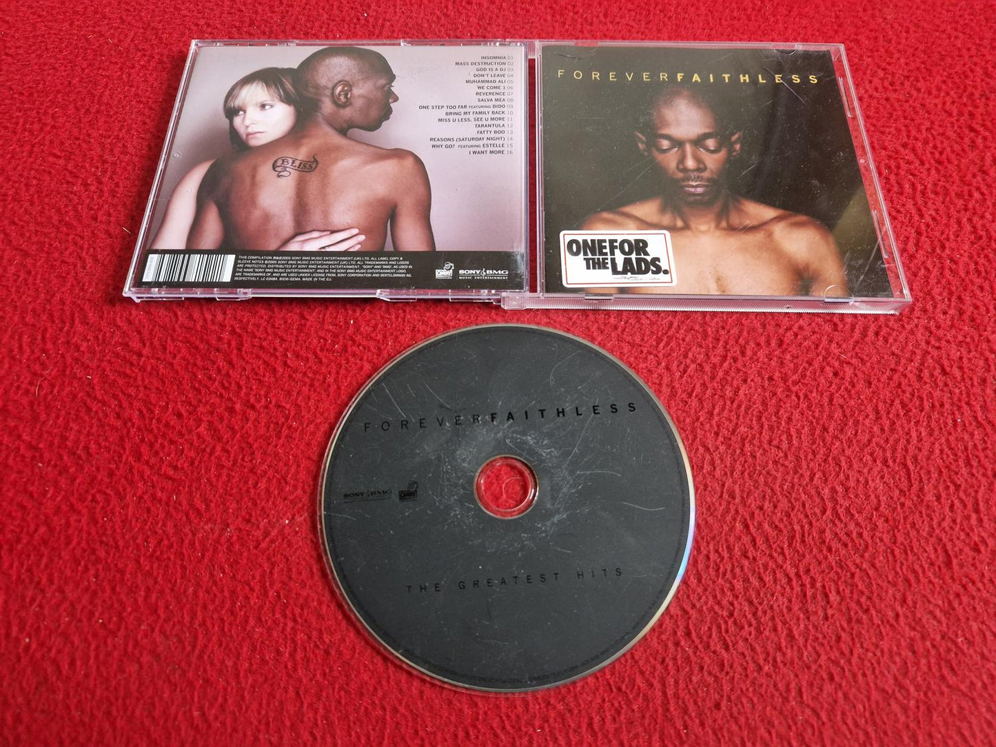FAITHLESS FOREVER THE GREATEST HITS CD
