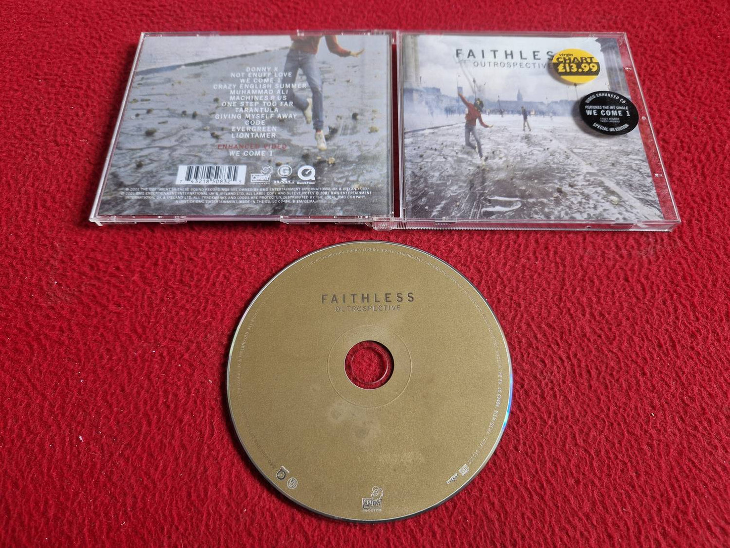 FAITHLESS OUTROSPECTIVE CD