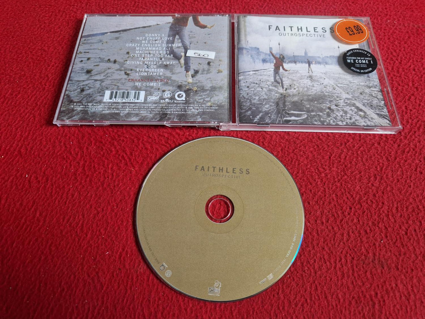 FAITHLESS OUTROSPECTIVE CD