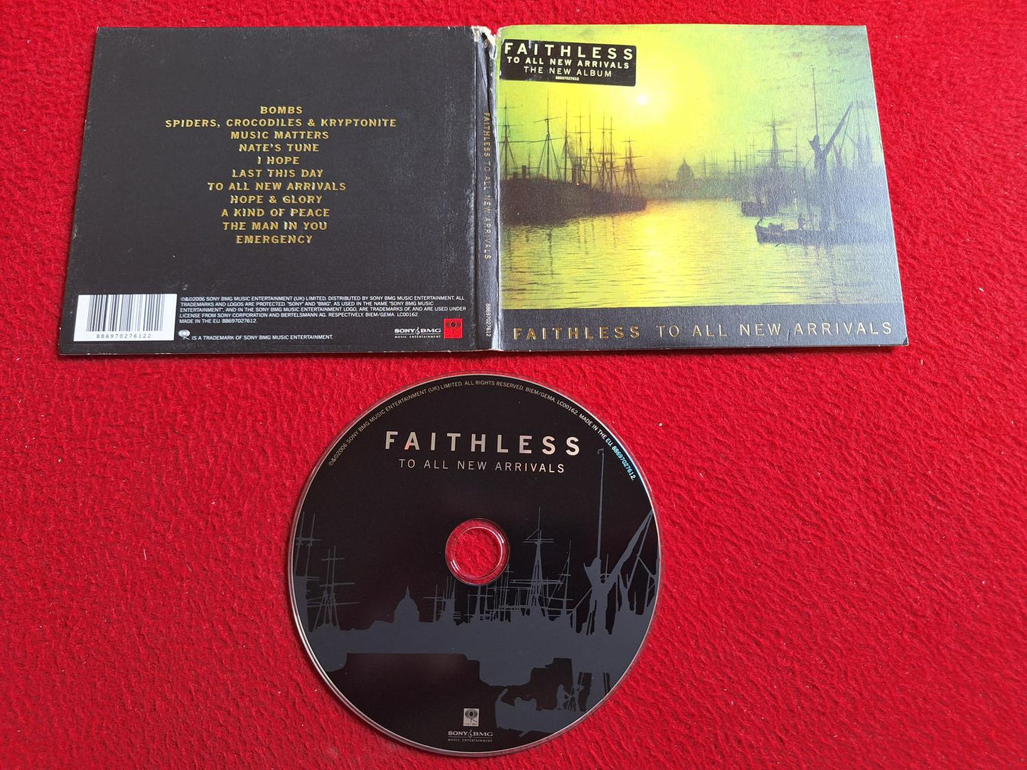 FAITHLESS TO ALL NEW ARRIVALS CD