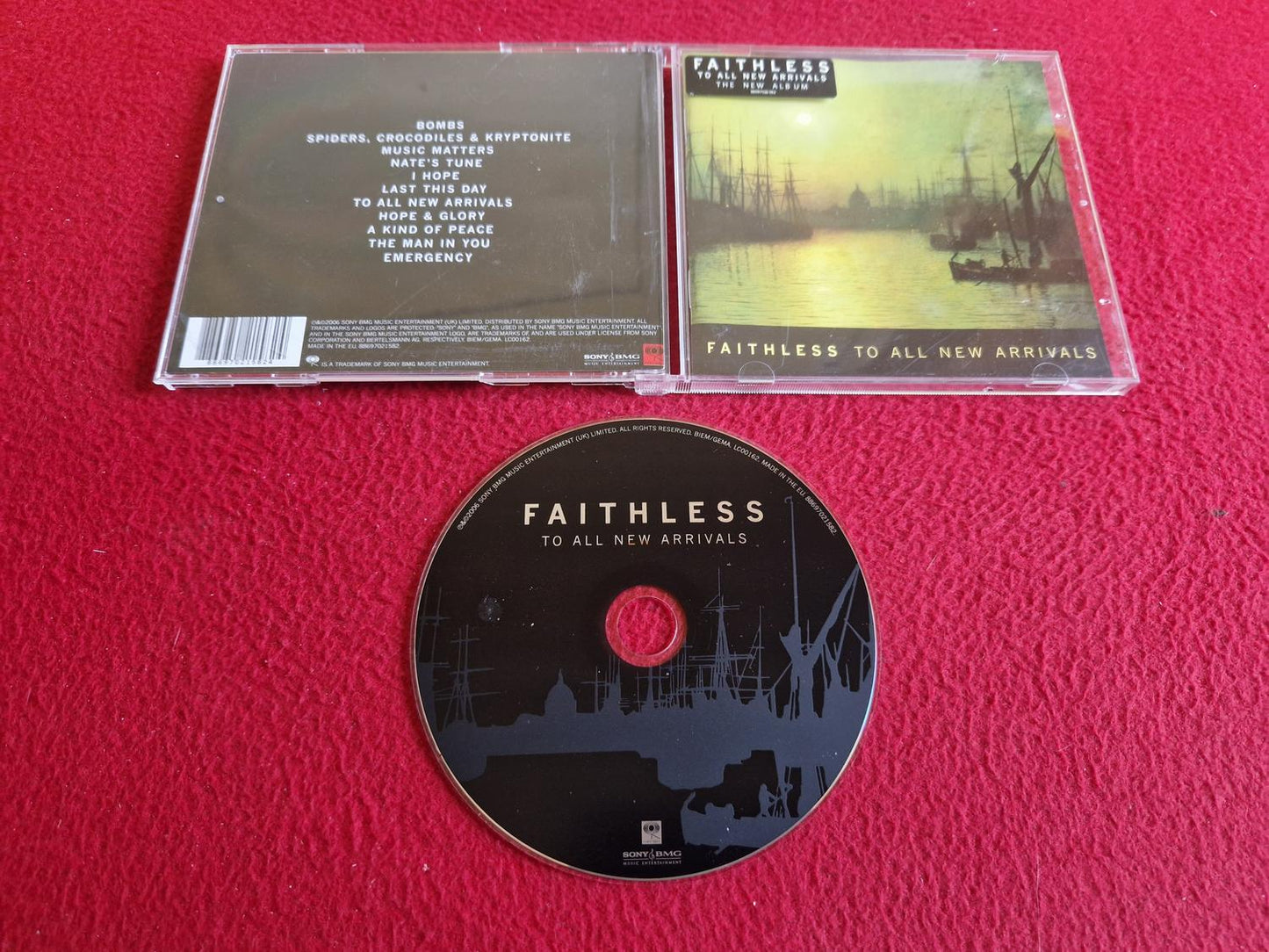 FAITHLESS TO ALL NEW ARRIVALS CD