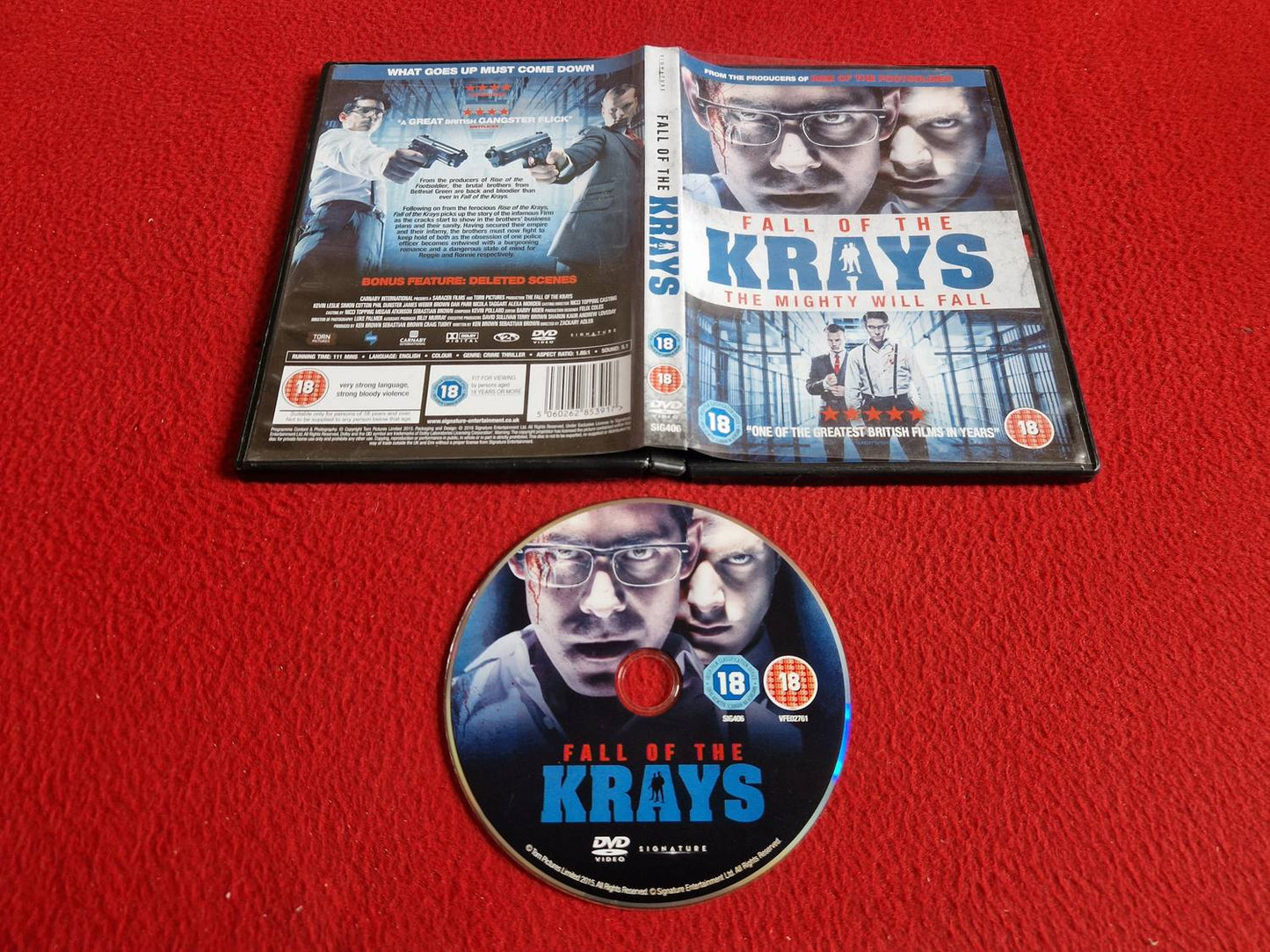 FALL OF THE KRAYS DVD