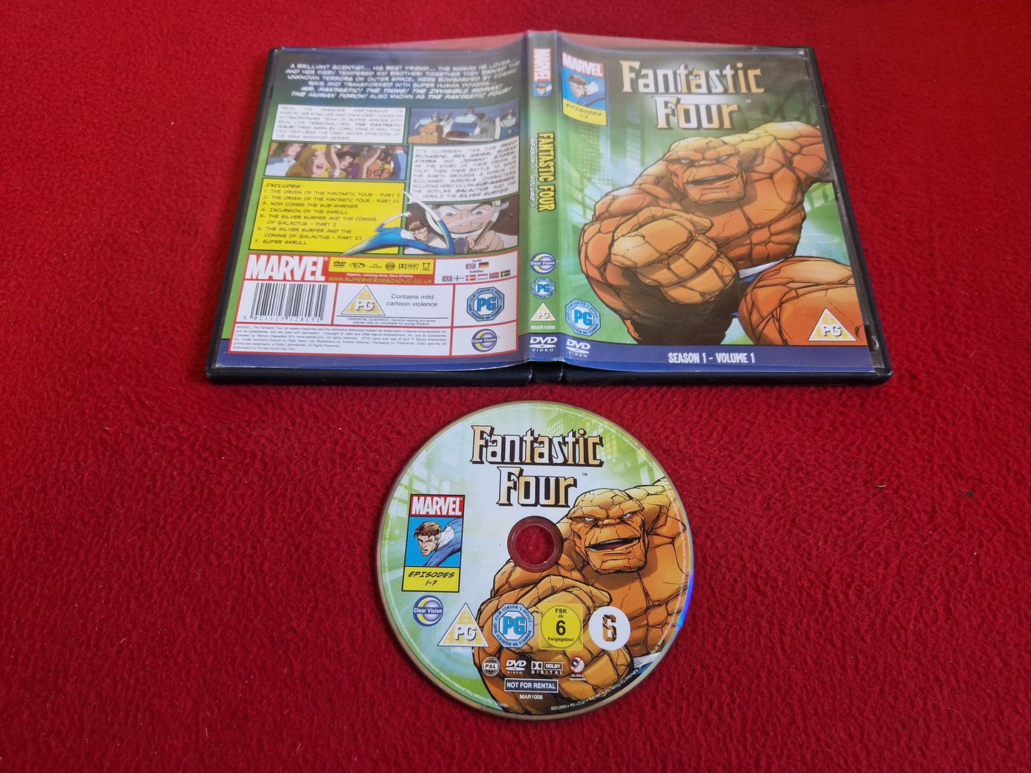 FANTASTIC FOUR DVD