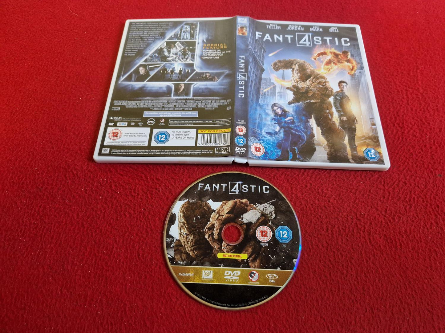 FANTASTIC FOUR DVD