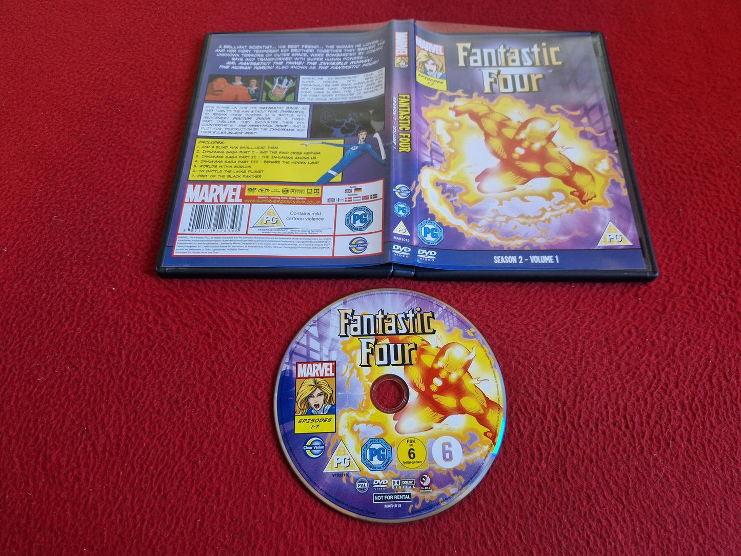 FANTASTIC FOUR SEASON 2 - VOLUME 1 DVD