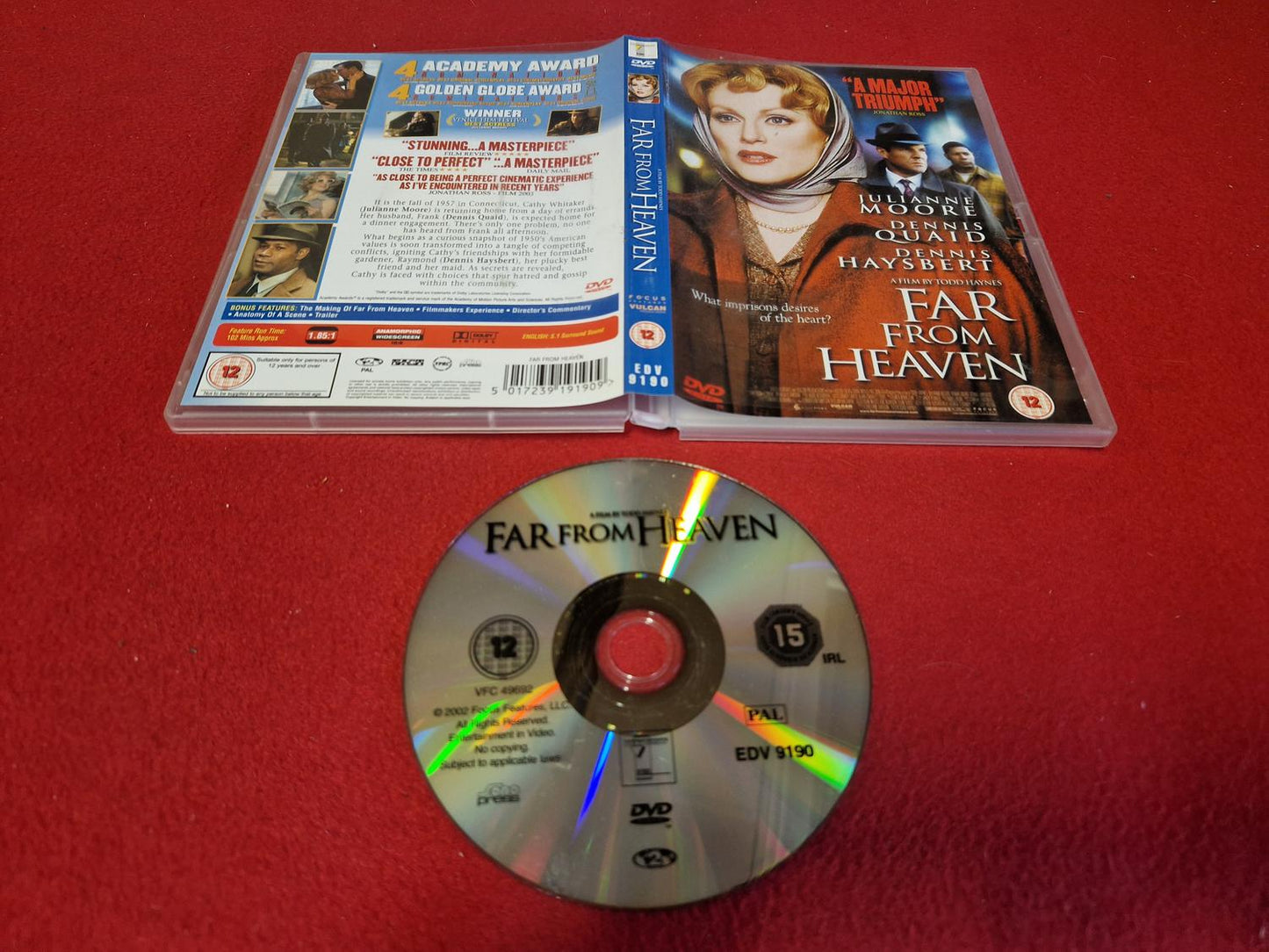 FAR FROM HEAVEN till DVD