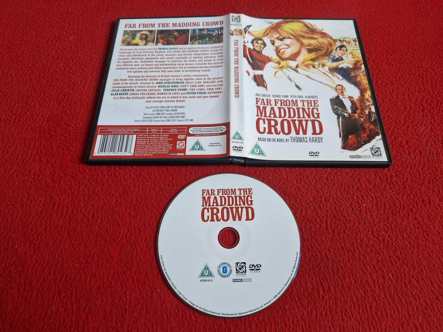 FAR FROM THE MADDING CROWD DVD