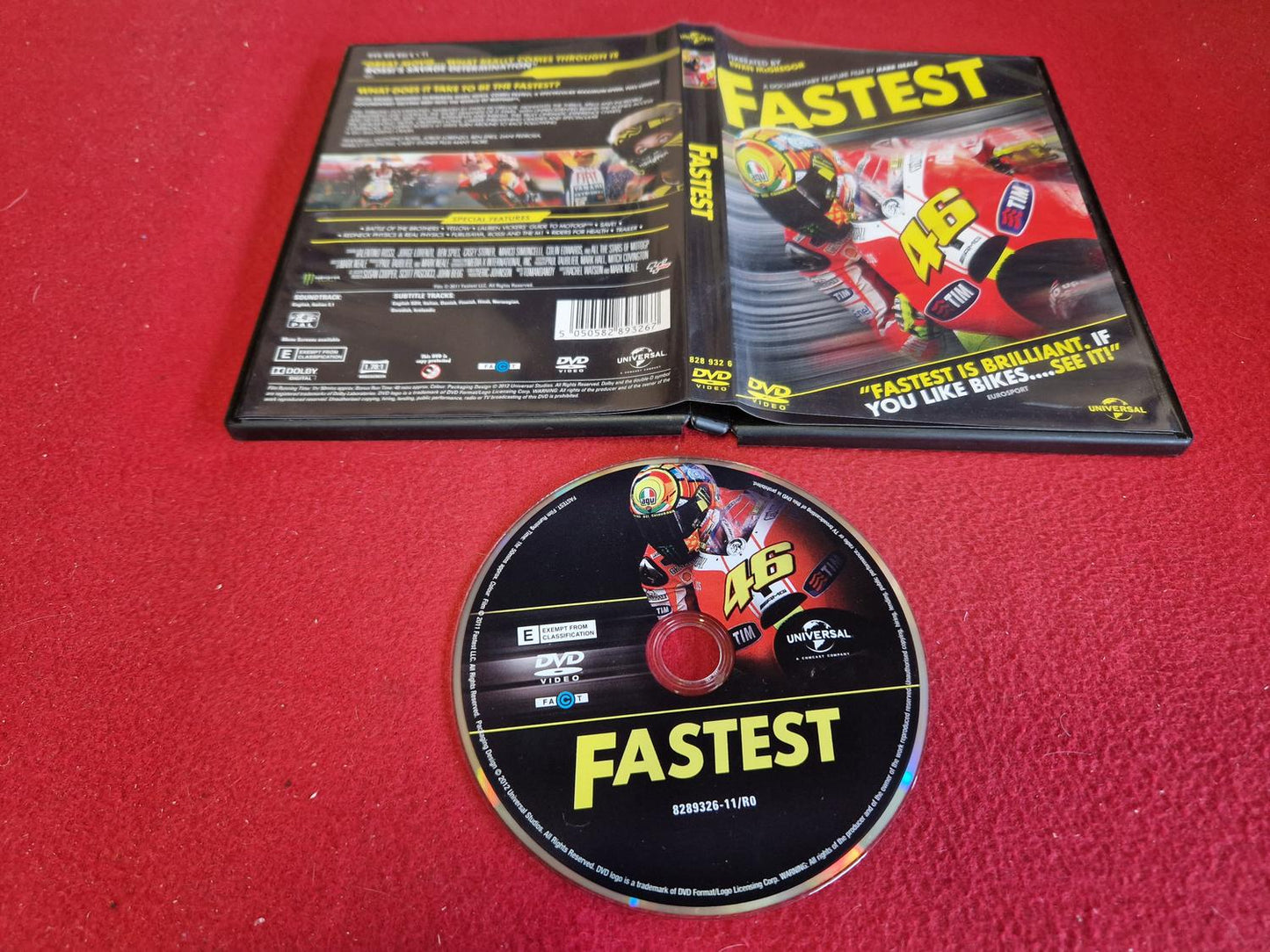 FASTEST till DVD