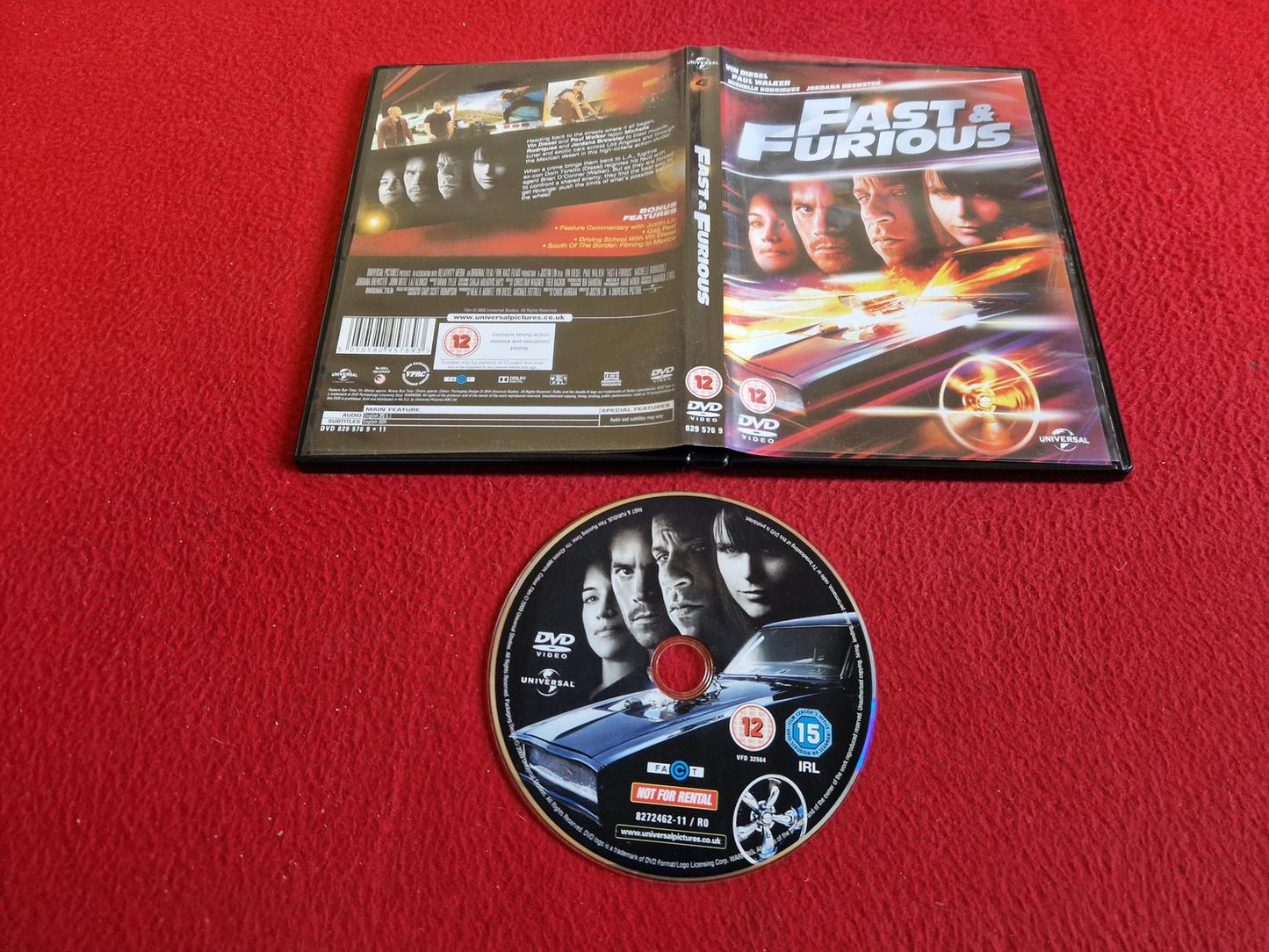 FAST & FURIOUS DVD
