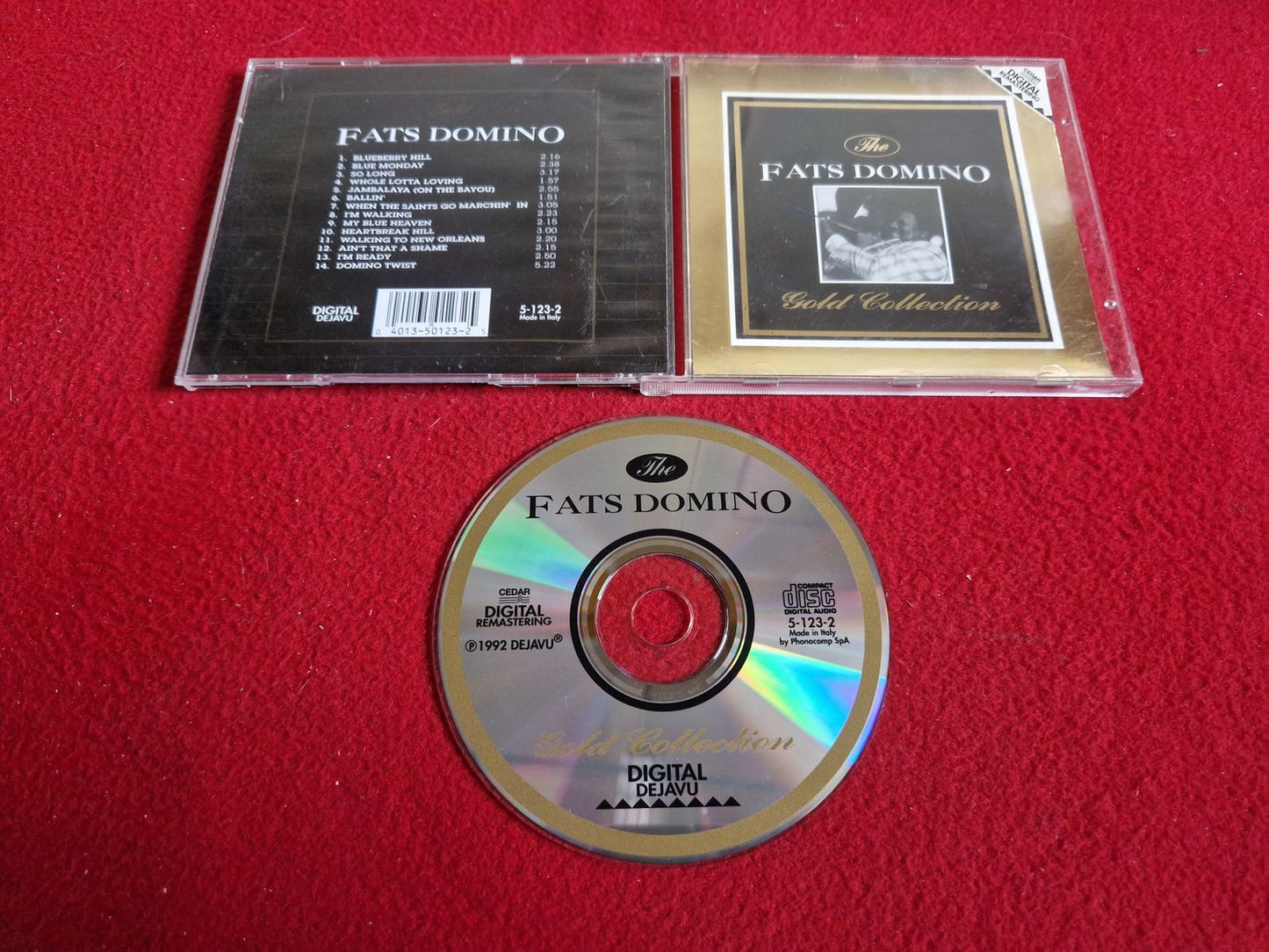 FATS DOMINO GOLD COLLECTION CD