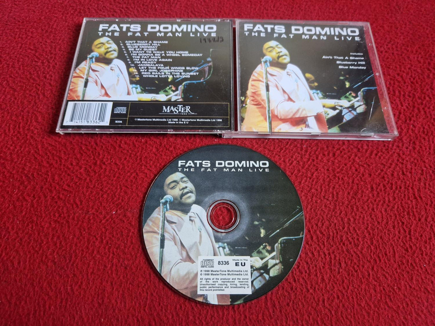 FATS DOMINO THE FAT MAN LIVE CD