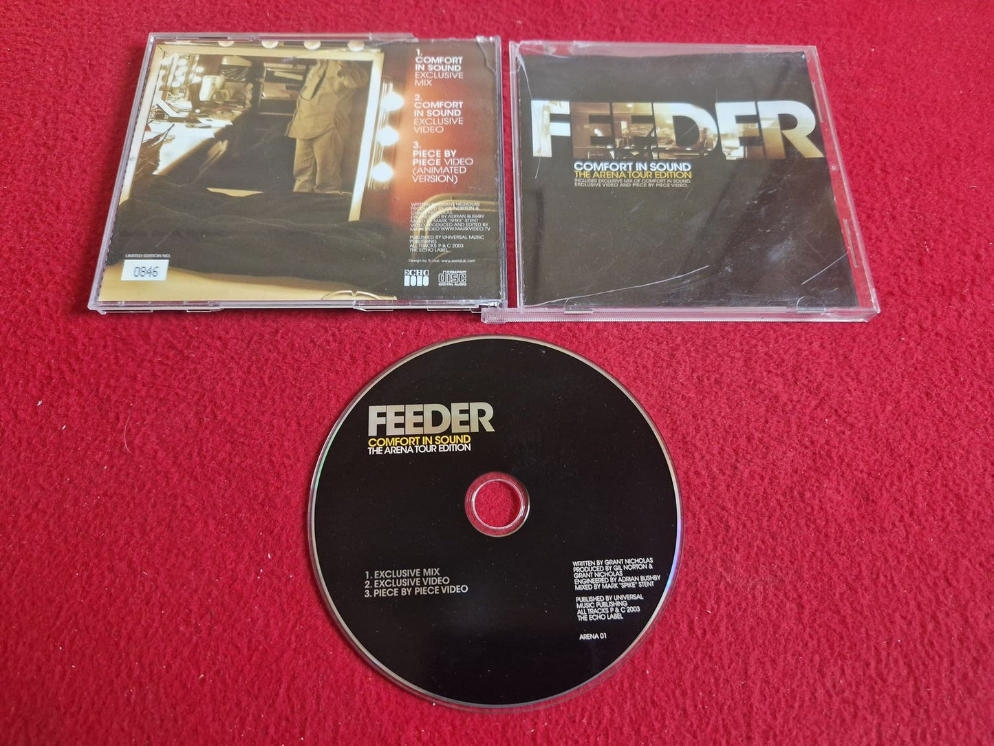 FEEDER COMFORT IN SOUND THE ARENA TOUR EDITION till CD