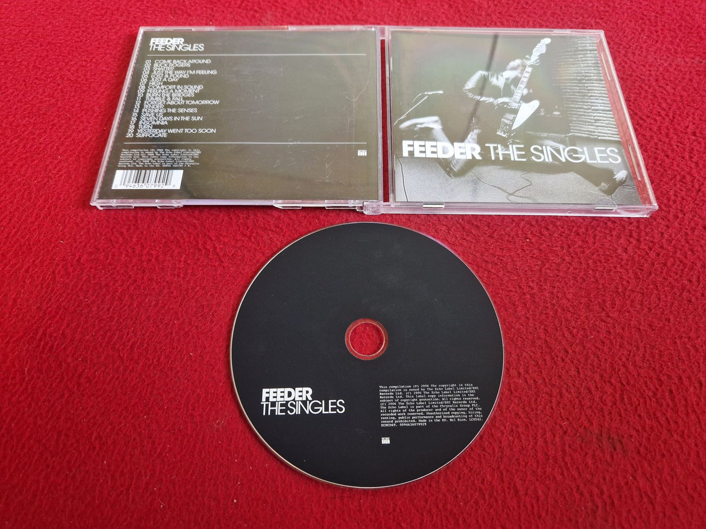 FEEDER THE SINGLES CD