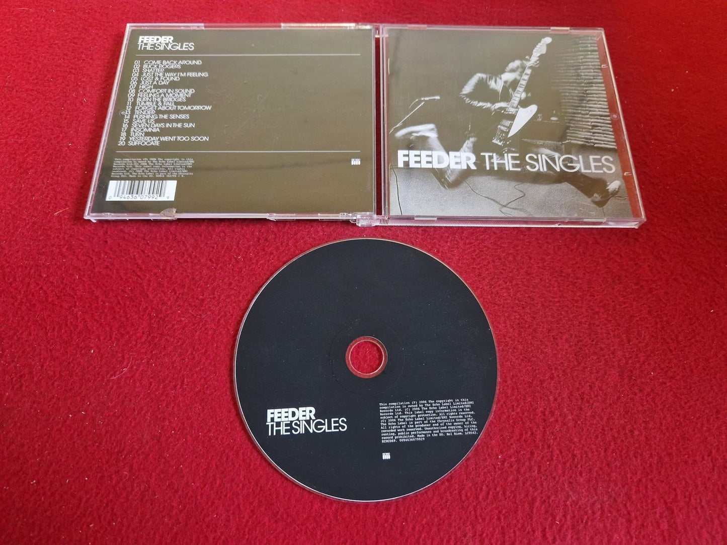 FEEDER THE SINGLES till CD