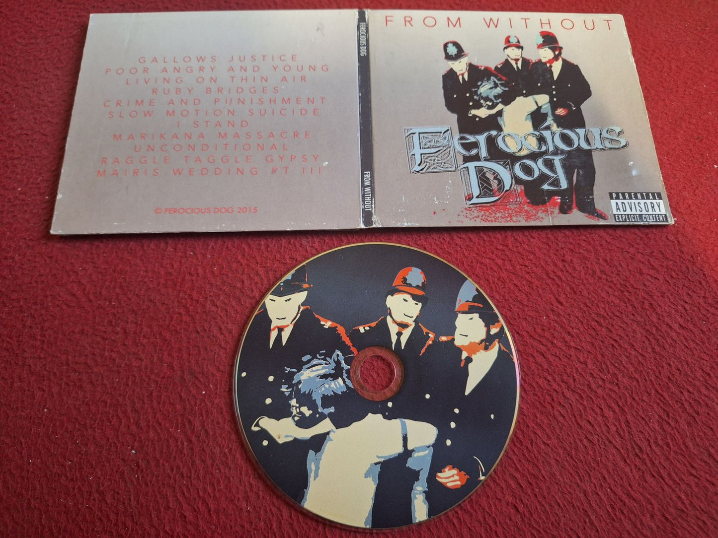 FEROCIOUS DOG FROM WITHOUT CD