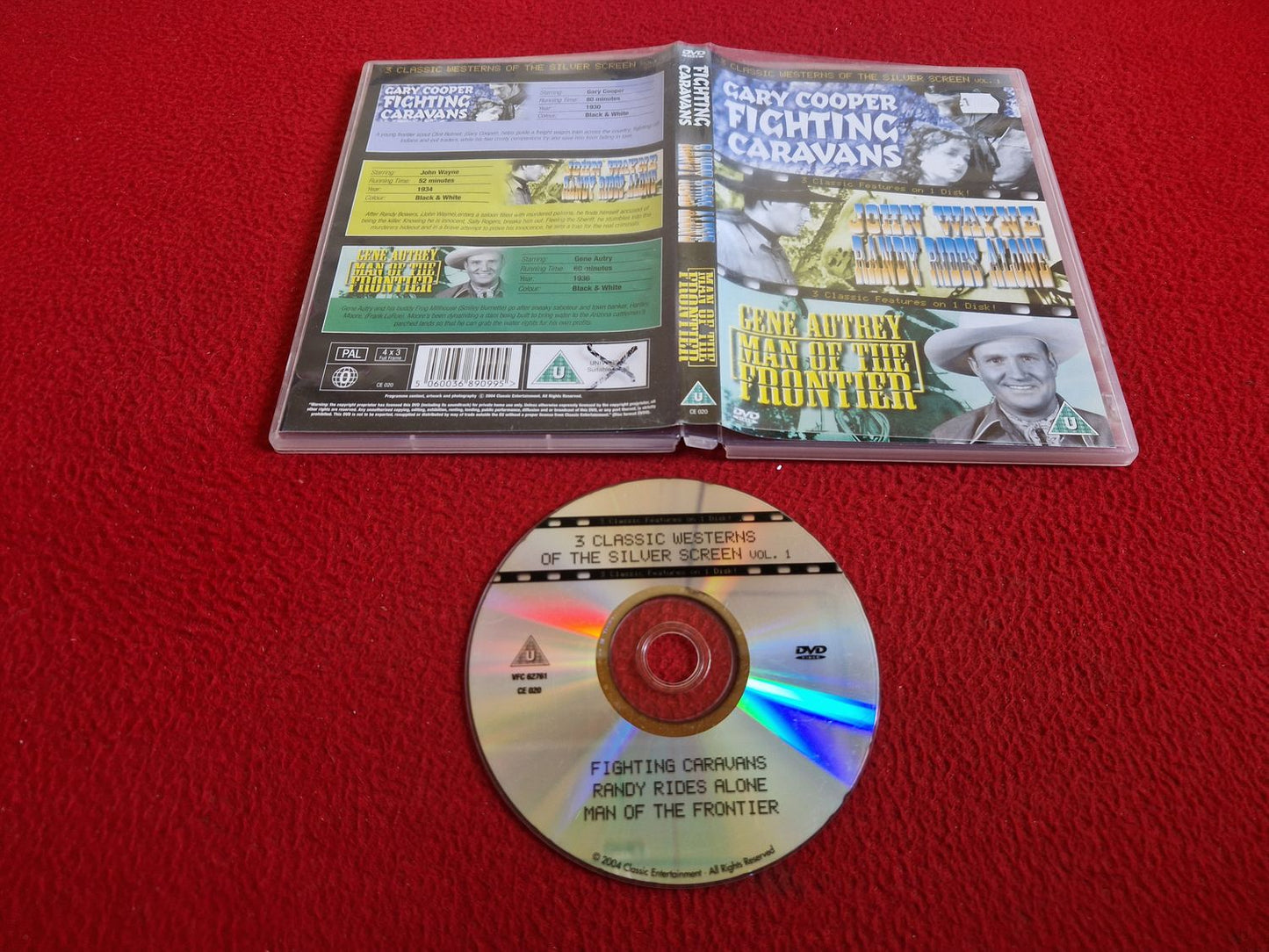 FIGHTING CARAVANS / RANDY RIDES ALONE / MAN OF THE FRONTIER DVD