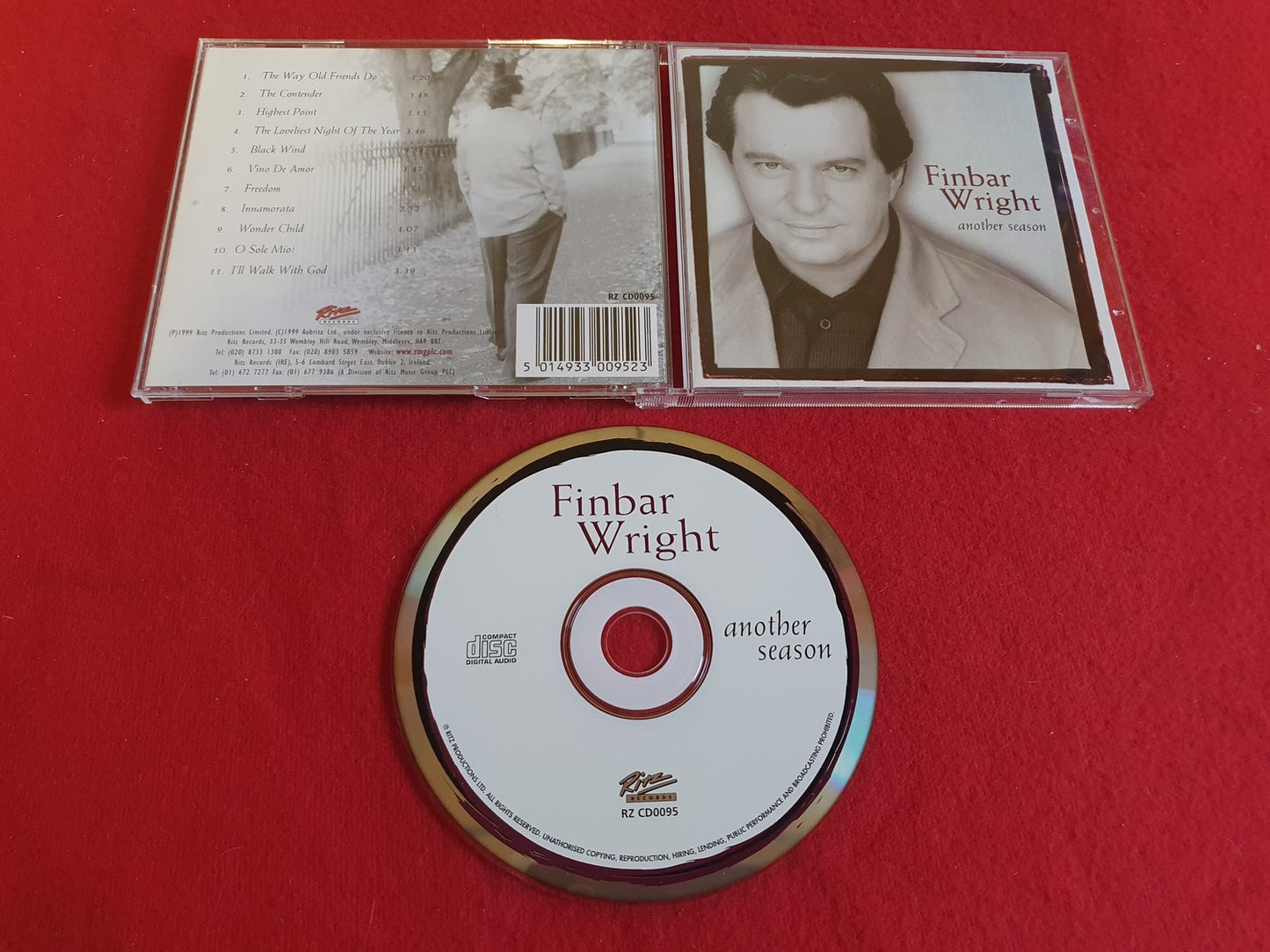 FINBAR WRIGHT ANOTHER SEASON till CD