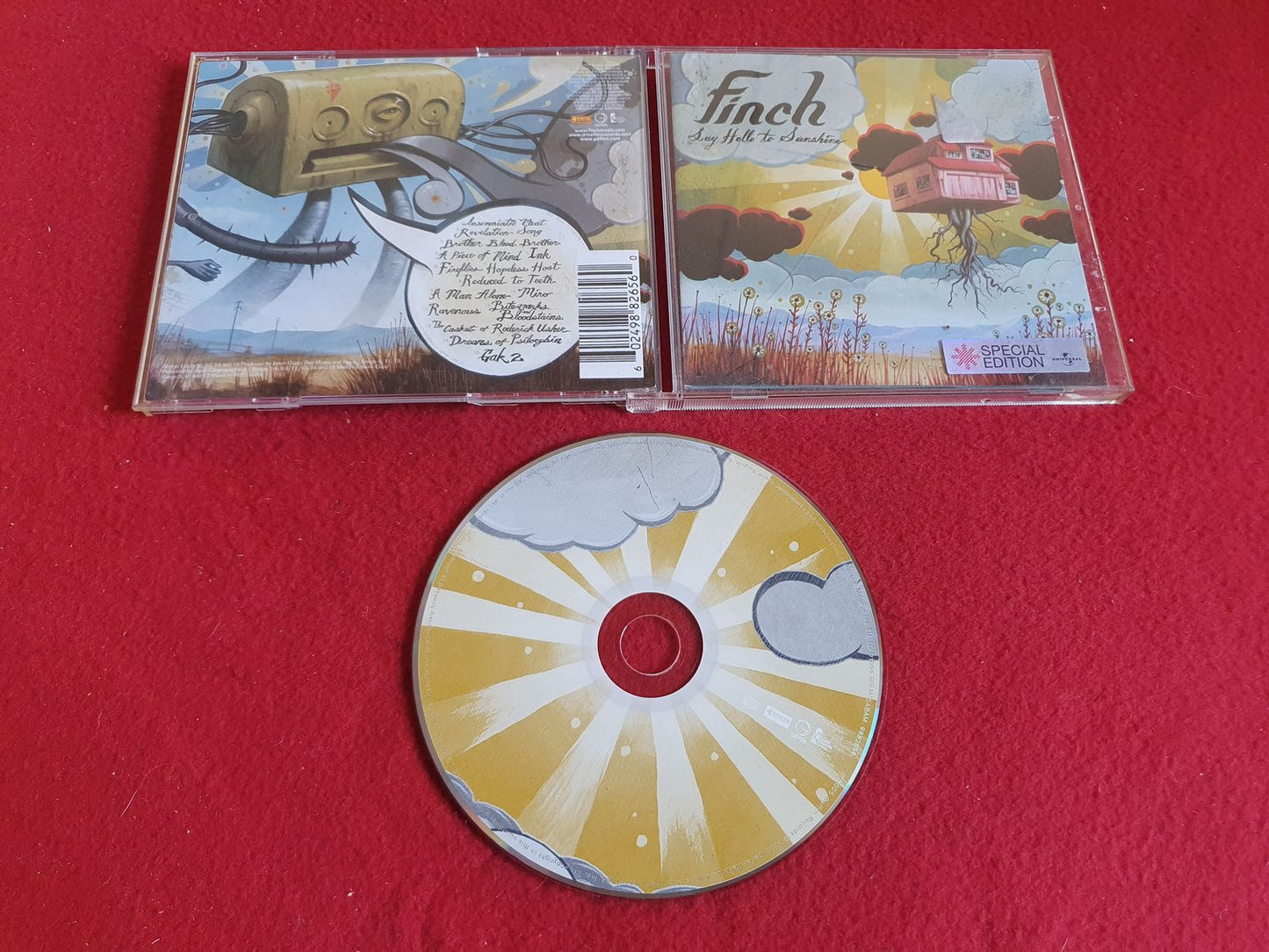 FINCH SAY HELLO TO SUNSHINE till CD