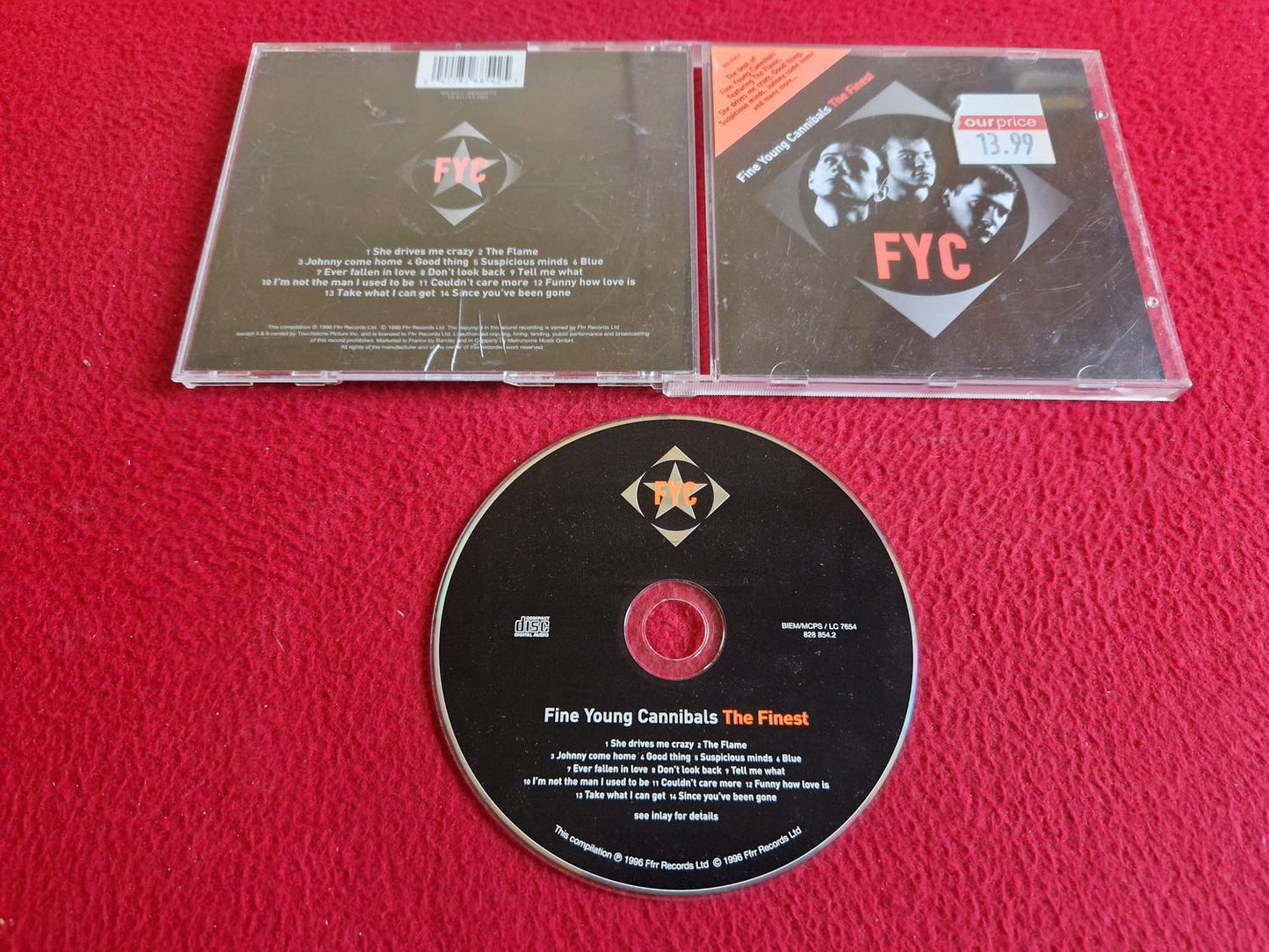 FINE YOUNG CANNIBALS THE FINEST CD
