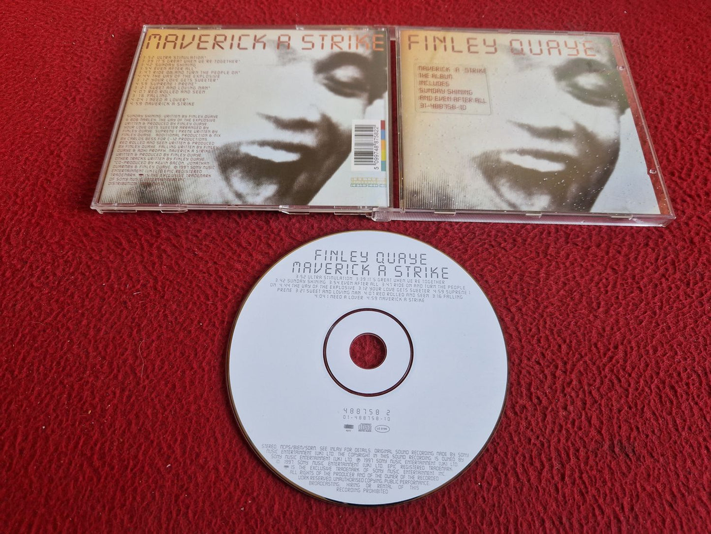 FINLEY QUAYE MAVERICK A STRIKE CD