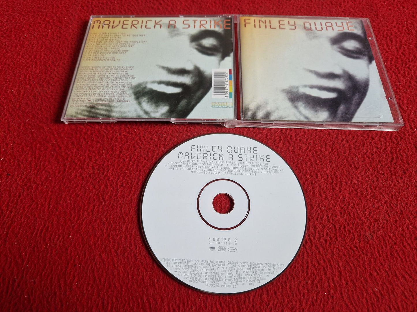 FINLEY QUAYE MAVERICK A STRIKE CD