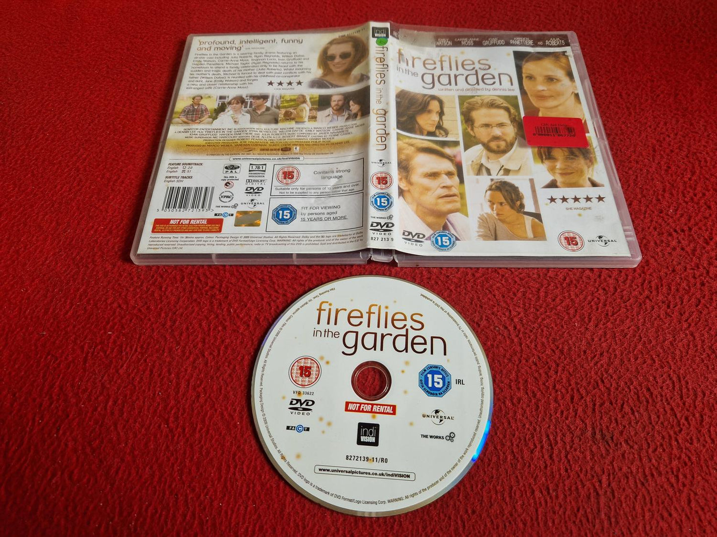 FIREFLIES IN THE GARDEN DVD