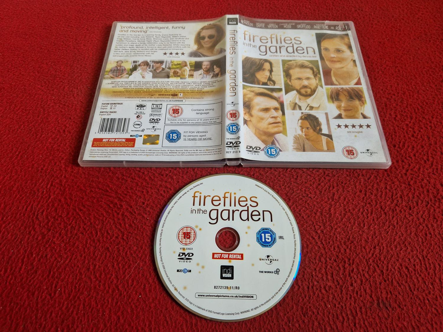 FIREFLIES IN THE GARDEN DVD