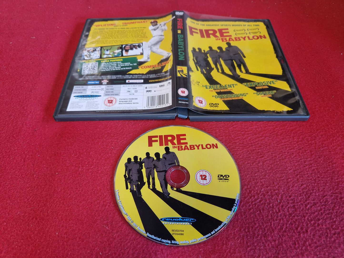 FIRE IN BABYLON till DVD