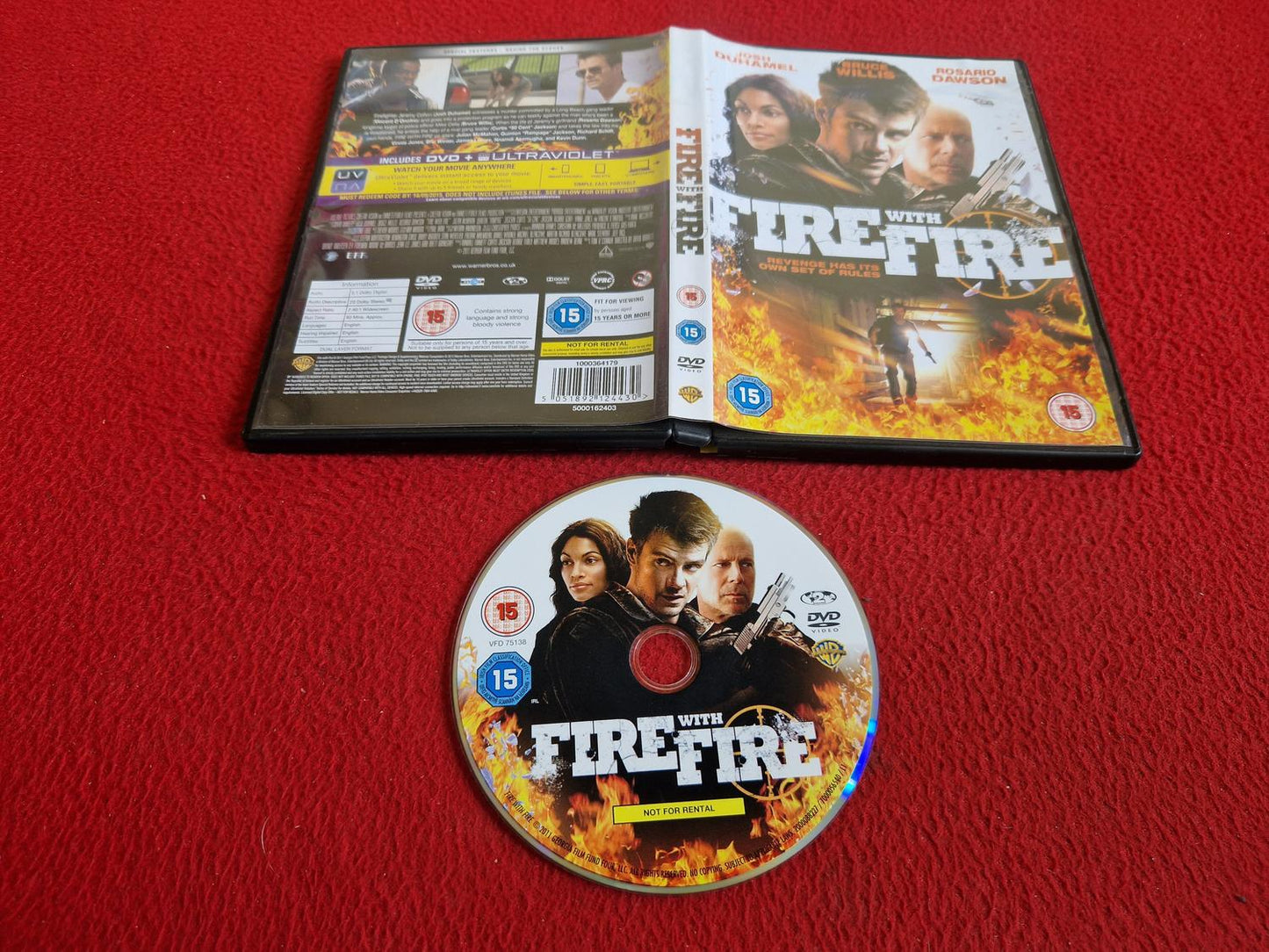 FIRE WITH FIRE DVD