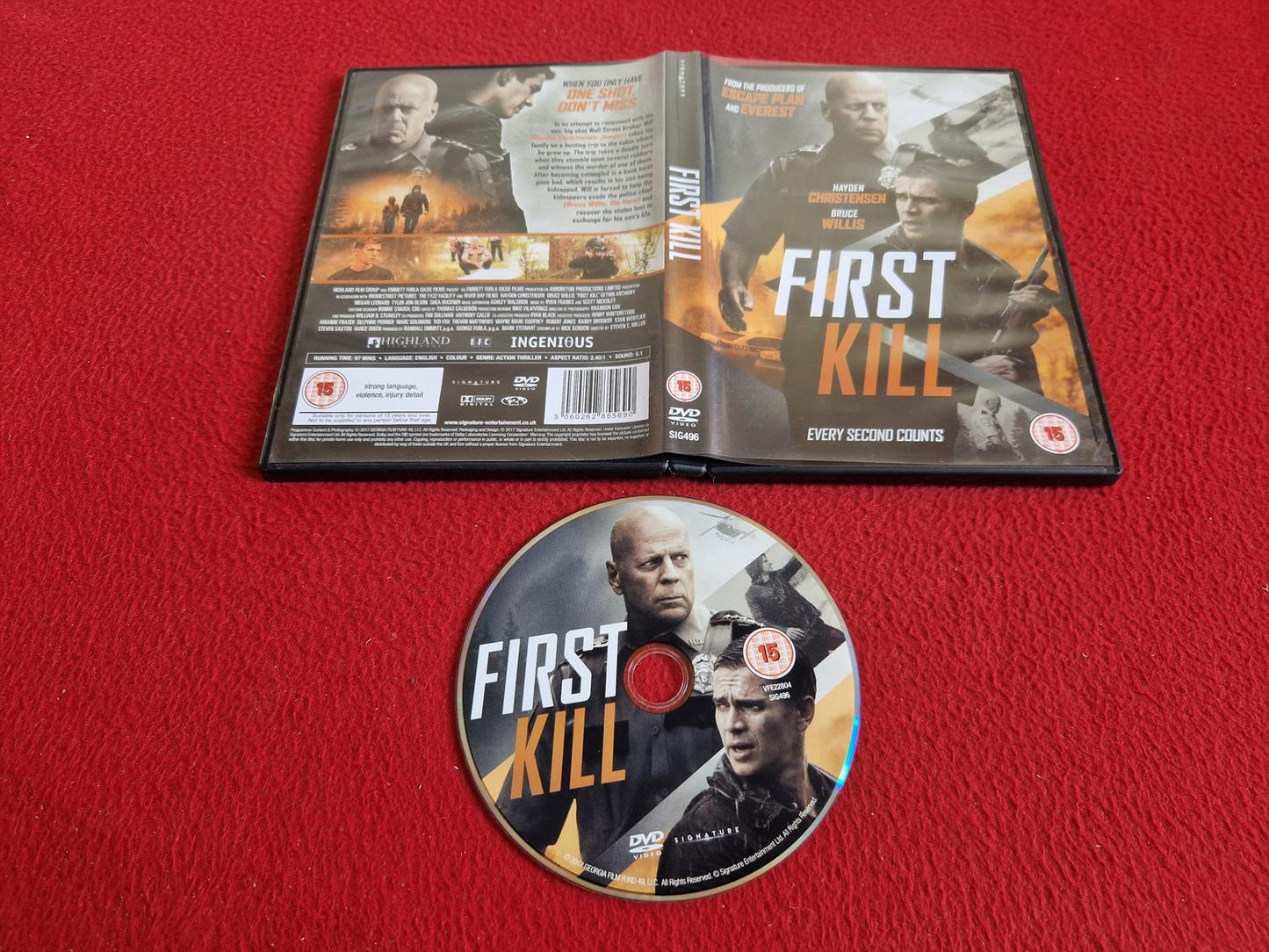 FIRST KILL DVD