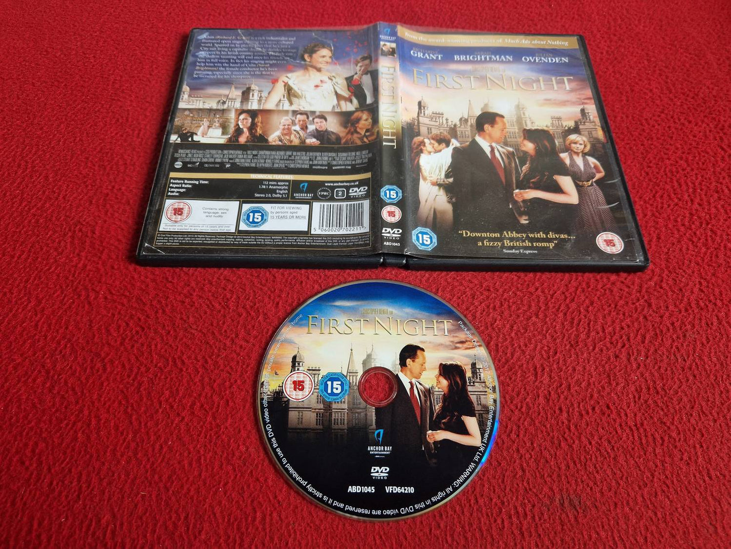 FIRST NIGHT DVD